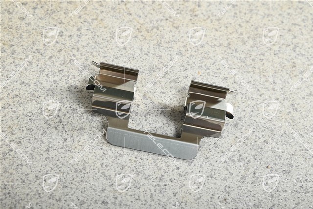 Fixed caliper pad fitting / Anti rattle spring, rear, L=R