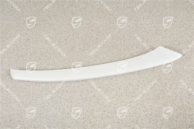 Front bumper disc / trim, lacquered, lower, R
