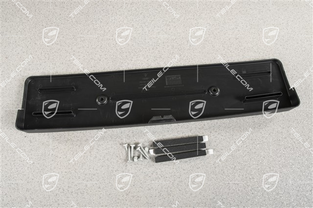 Podstawa tablicy rejestracyjnej, zestaw montażowy