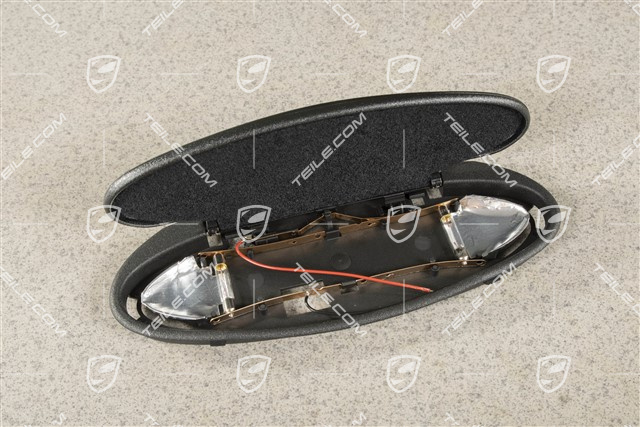 Spiegelgehaeuse, Satinschwarz