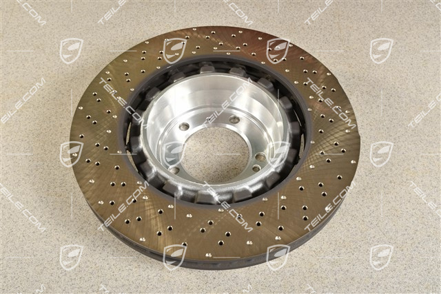 Brake disc, GTS / Turbo, rear axle, R