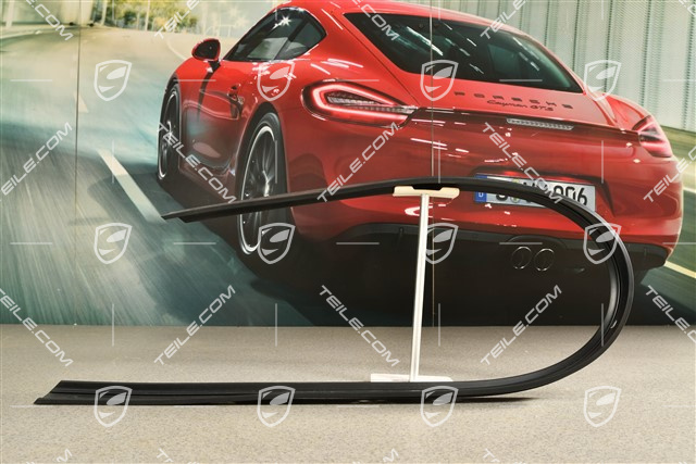 Gummi untere Verstärkungsplatte für den Frontspoiler 911 Carrera RS Clubsport