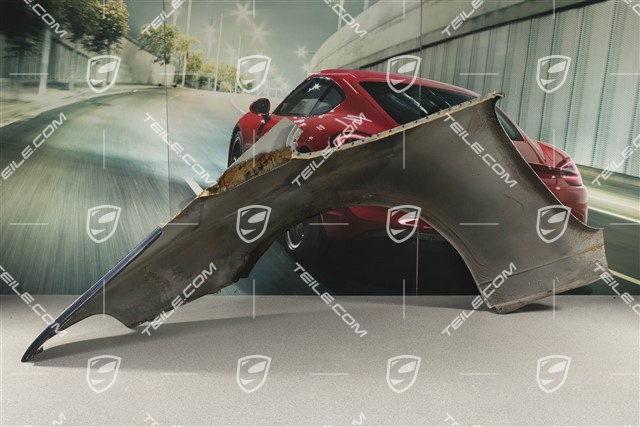 Błotnik tylny, Coupé, niekompletny, L