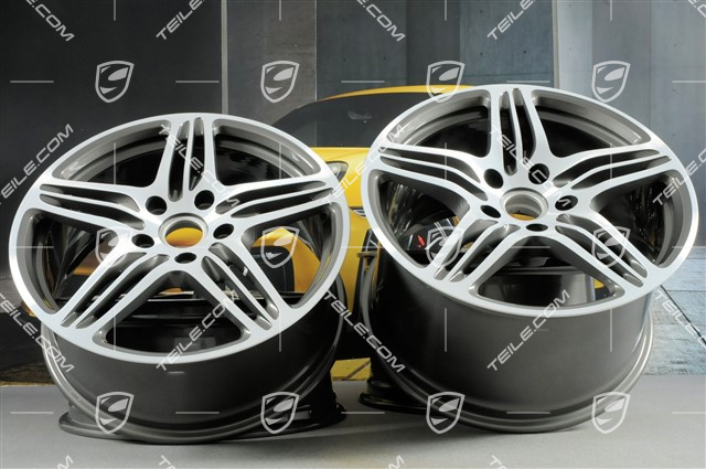 19" Felgensatz Turbo, 11J x 19 ET51 + 8J x 19 ET57