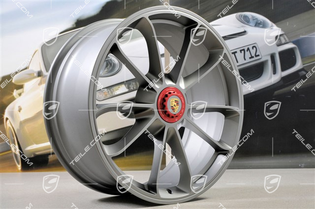 20" Felge GT3, 9J x 20 ET55, Platinum-Seidenmatt