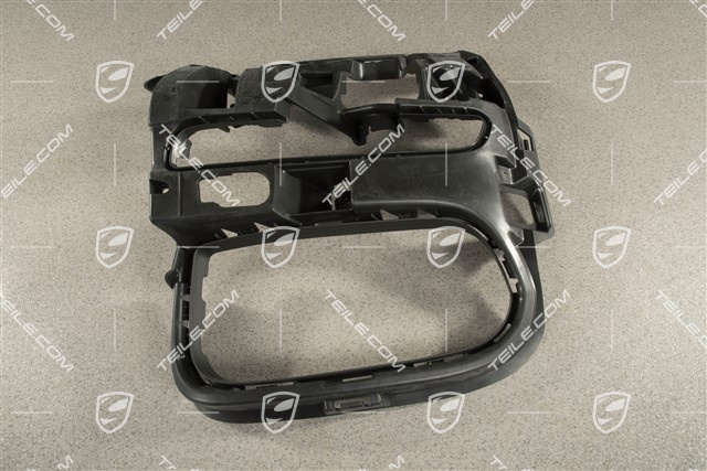 Facelift, Retaining frame, lateral, L