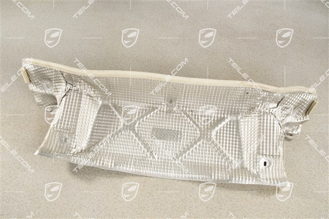 Heat shield, Lower, Centre