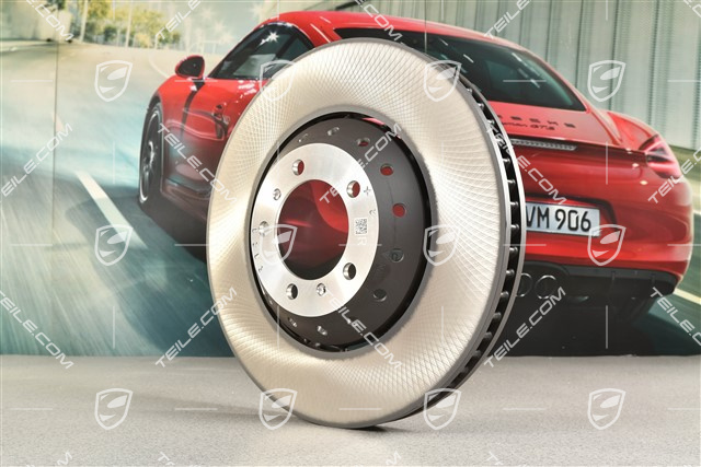 Brake disc, 19-inch, brake calliper in Silver/Red (North America), R