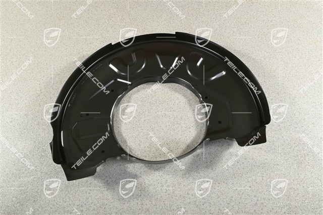 Front axle disc brake protective plate, PCCB, L