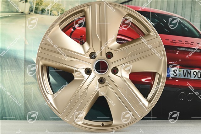22" Felge Macan Exclusive Design, 11J x 22 ET47, neodyme, rechts
