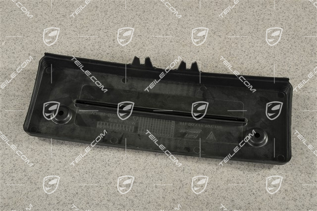 Front bumper number / Licence plate support, small