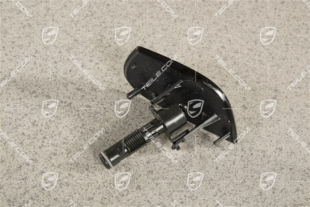 Headlight / headlamp washer nozzle / jet with trim cover / cap, R