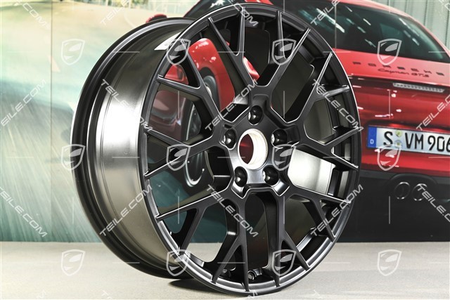 20" Felge RS Spyder Design 2, 8,5J x 20 ET50, schwarz satinmatt