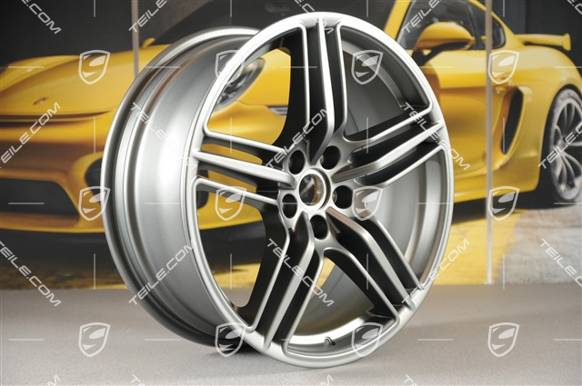 19" Felga Macan Design, 8J x 19 ET21, platinum satynowy mat