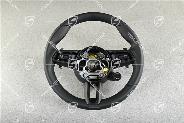 PDK, Multifunktionslenkrad, Leder Schwarz Sport Chrono Paket Plus