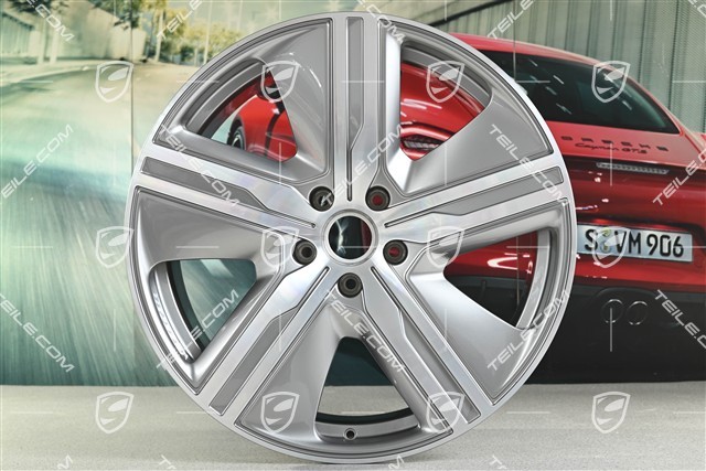 22-inch wheel rim Macan Exclusive Design, 9J x 22 ET29, left