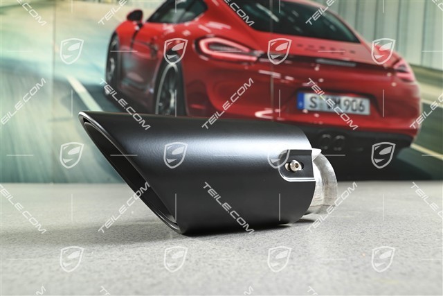 Exhaust system tail pipe, black, inner,  GTS, R