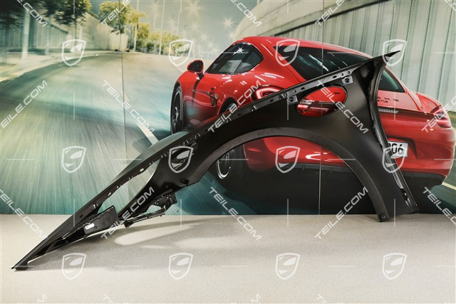 Błotnik przedni, lekko uszkodzony, R