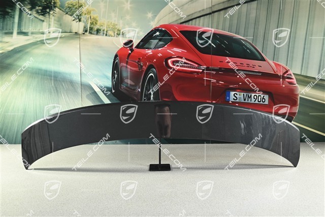 Rear spoiler wing upper part