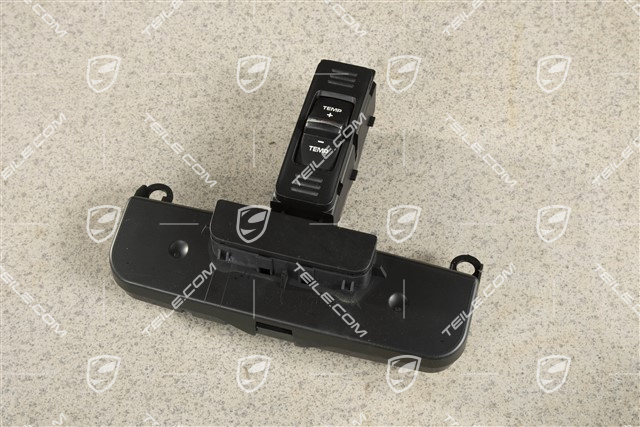 Control panel, Rear, switchboard air conditioner, 3-zone Climatronic, without seat heater