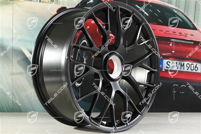 20-inch wheel Turbo S, central locking, 8,5J x 20 ET51, black mat