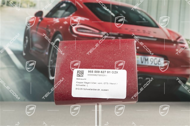 Osłona otworu na lewarek, przednia, próg GTS / AeroKit, L