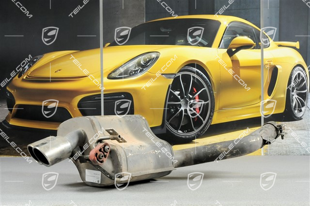 Granturismo - Rear exhaust silencer 4.2, L Granturismo - Rear exhaust silencer 4.2, L