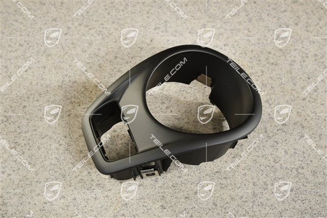 Stopwatch Sport Chrono / Hazard warning light switch cover / chassis, Black