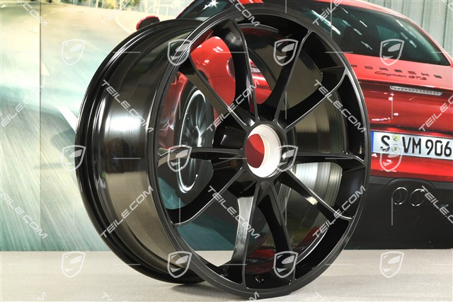 20" felga GT3, 9J x 20 ET55, czarny połysk