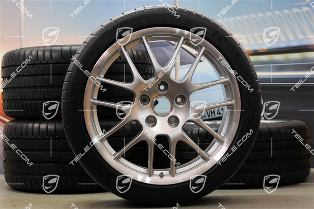 20-inch RS Spyder Design summer wheel set, wheels: 9,5J x 20 ET65 + 11J x 20 ET 68 + tyres: 255/40 ZR 20 + 295/35 ZR 20