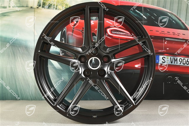 20" Felga "Macan Turbo", 10J x 20 ET19, BORBET, czarny półmat