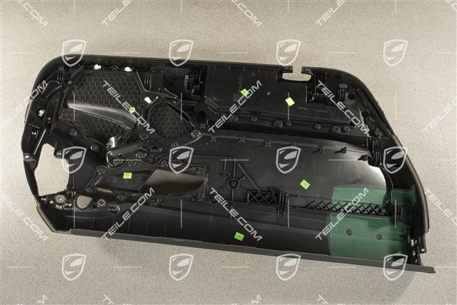 Tapicerka drzwi skóropodobna, bez listwy ozdobnej, System audio ASK, czarna, R