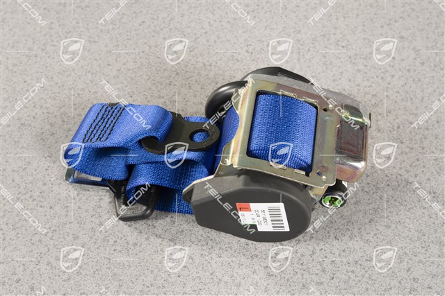 Pas bezpieczeństwa, cabrio, niebieski, L