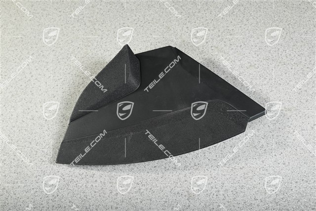 Coupe, Engine compartment Cover panel, Matte black, L