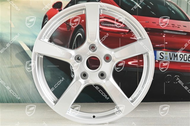 19-inch Cayman S wheel rim set, 8J x 19 ET57 + 10J x 19 ET45
