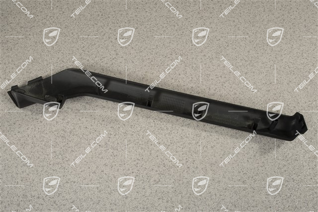 Türverkleidung Zuziehgriff, Abdeckblende, Schwarz, R