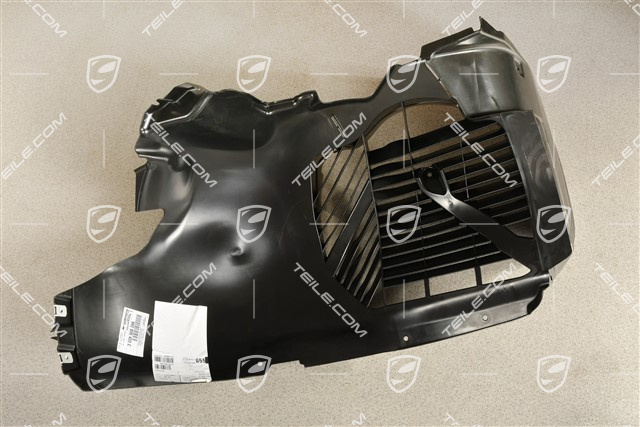 Wheel-housing liner, front, front part with grille, L