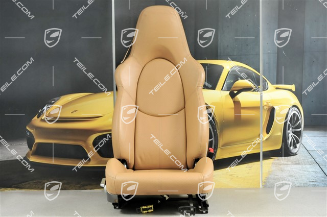 Sport Seat, manual adjustable, leather, heating, Sand beige, R