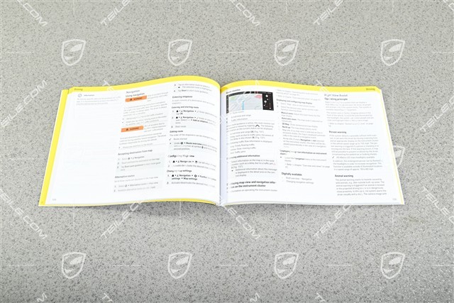 Cayenne E3 9Y0 II (facelift) Driver's Manual, English