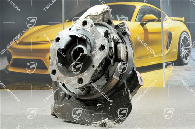 Wheel carrier assembly (incl. wheel hub and angular contact ball bearing), R
