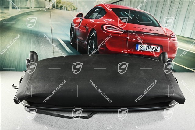 Cabriodach komplett, in Schwarz