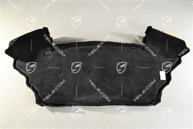 Verkleidung Kofferraum hinten, Schwarz