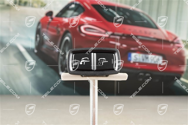 Tow hitch switch, Black matte