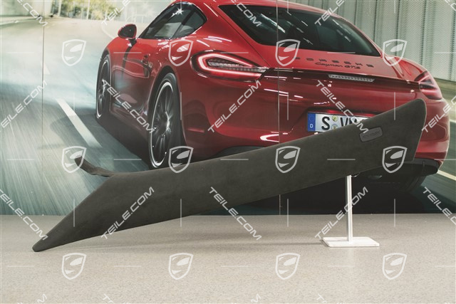 Verkleidung von A-Saüle, Alcantara, Schwarz, L