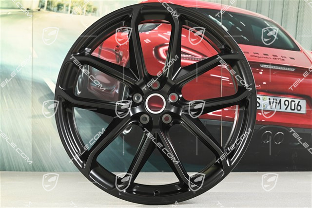 21" felga "GT Design" 9,5J x 21 ET27, czarny satynowy półmat