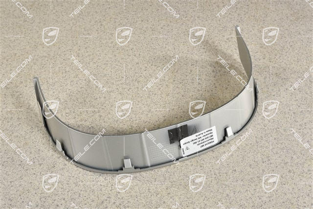 Abdeckblende (über Endrohr), Aerokit Heckstoßstange Titanmetallic