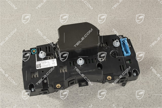 Instrument cluster, Manual Transmission, GT4, GB/UK - Version