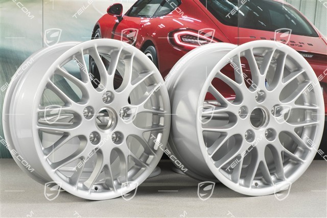 17" Komplet felg SportClassic, 7J x 17 ET 55 + 9J x 17 ET 55