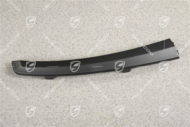 Front bumper spoiler, lateral, Black, GT4, L