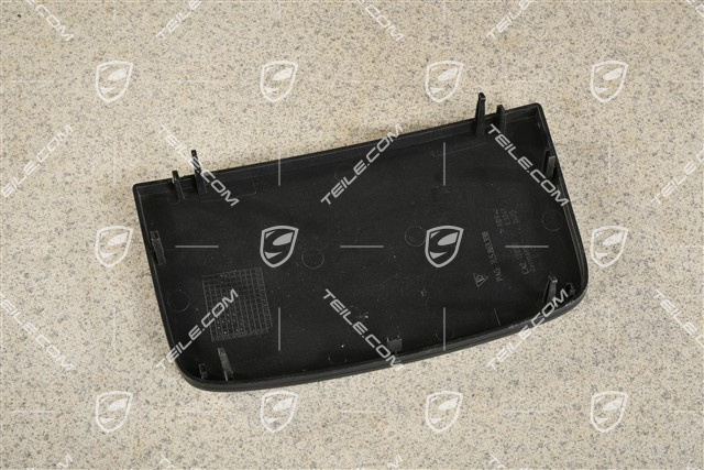 Abdeckblende, Mittelkonsole Hinten, Schwarz